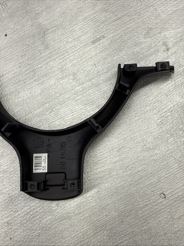 OEM 01-06 BMW E46 M3 Lower Steering Wheel Trim Cover Plate *Very Scratched