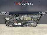 01-06 BMW E46 M3 LEFT DRIVER SIDE DOOR PANEL CARD CINNAMON OEM
