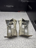 01-06 BMW E46 M3 FRONT BUMPER COVER GUARDS BRACKETS 2695247