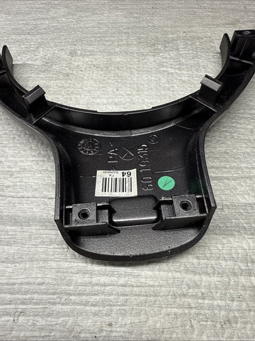 OEM 01-06 BMW E46 M3 Lower Steering Wheel Trim Cover Plate Titan Shadow Grey