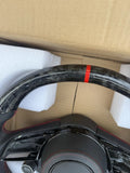 Custom Audi Rs3 S3 A3 Steering Wheel Forged Carbon Fiber