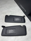 BMW E36 M3 95-99 Sedan Black Sun Visors Sunvisors Pair