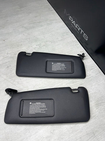 BMW E36 M3 95-99 Sedan Black Sun Visors Sunvisors Pair