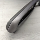 01-06 BMW E46 M3 Brushed Aluminum/Grey Door Trim Armrest Right Front Passenger