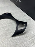 08-13 BMW E90 E92 E93 M3 Lower Steering Wheel Trim Cover Plate Black