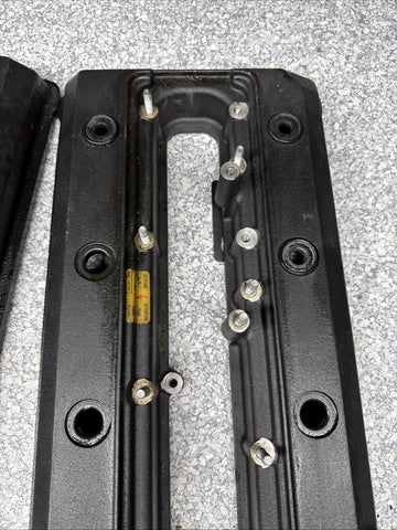 00-03 BMW E39 M5 S62 V8 Engine Valve Covers OEM Left + Right 1406781 1406778
