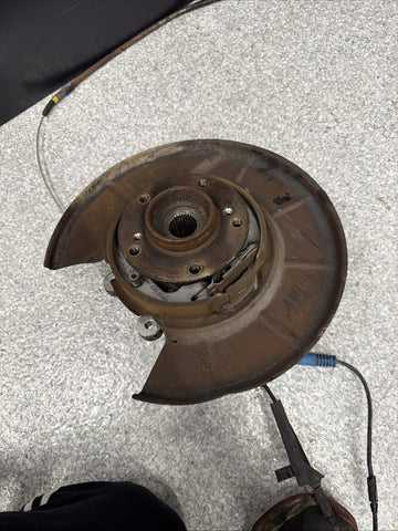 99-03 BMW E39 M5 Rear Left Suspension Wheel Hub Spindle Knuckle OEM
