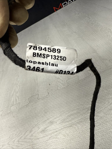 01-06 BMW E46 M3 Left Driver Side View Mirror Topaz Blue *Broken