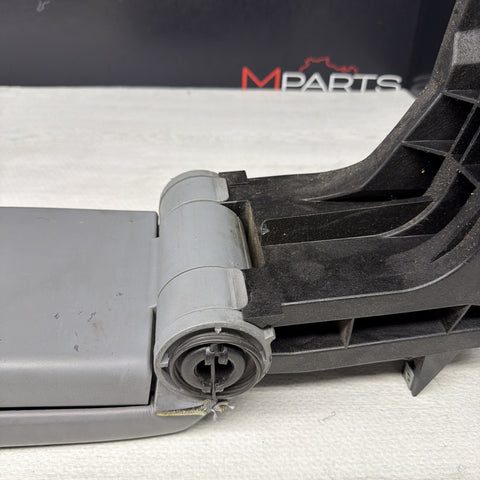 01-06 BMW E46 M3 Center Console Armrest Arm Rest Dove Grey Leather
