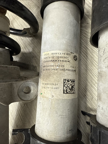 Genuine BMW 21-26 G80 G82 G83 M3 M4 Suspension Shocks Struts 31318091357