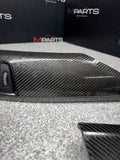 15-20 BMW F80 F82 M3 M4 Carbon Fiber Interior Dash Dashboard Trim Set OEM *Peel