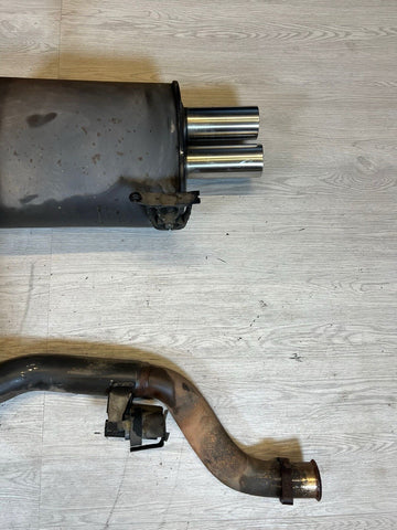 00-02 BMW Z3M Roadster Exhaust Muffler Mufflers OEM Quad Tips