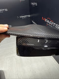 OEM BMW 21-26 G80 G82 G83 M3 M4 Front Side Door Mirror Covers Caps Carbon Fiber