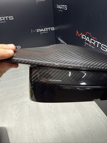 OEM BMW 21-26 G80 G82 G83 M3 M4 Front Side Door Mirror Covers Caps Carbon Fiber