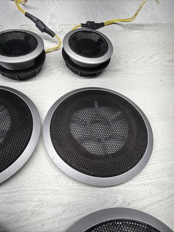 07-13 BMW E92 E93 3-Series 2dr Front Rear Door Individual Speaker Covers Trims