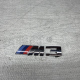 08-13 BMW E90 E92 E93 M3 Trunk EMBLEM LOGO BADGE OEM