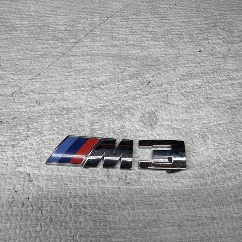 08-13 BMW E90 E92 E93 M3 Trunk EMBLEM LOGO BADGE OEM