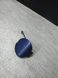 01-06 BMW E46 M3 Rear Tow Hook Eye Cover 2695273 Topaz Blue