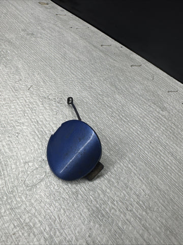 01-06 BMW E46 M3 Rear Tow Hook Eye Cover 2695273 Topaz Blue