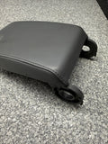 01-06 BMW E46 M3 Center Console Armrest Arm Rest Grey Leather Top Only