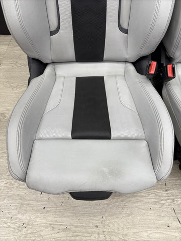 BMW 21-26 G82 G83 M4 Front Merino Silverstone Leather Seats Powered Heated