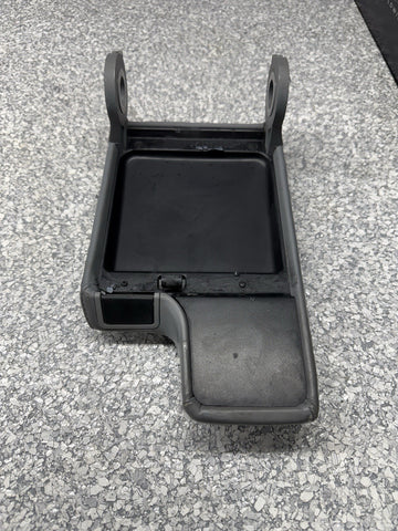 01-06 BMW E46 M3 Center Console Armrest Arm Rest Grey Leather Top Only