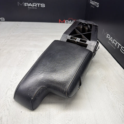 BMW E36 M3 Armrest Arm Rest Leather Black Center Console 95-99 OEM *TEAR*