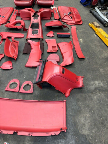 Honda S2000 S2K Full OEM Genuine Garnish Red Interior