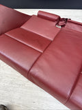 2001-2006 BMW E46 M3 Coupe Rear Seat Bottom Bench Imola Red OEM