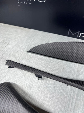 BMW 2 Series M2 F87 F22 Carbon Dashboard Console Decorative Trim Set 8073752