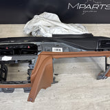 15-20 OEM BMW F80 F82 F83 M3 M4 Dashboard Dash Panel Leather HUD Amaro Brown