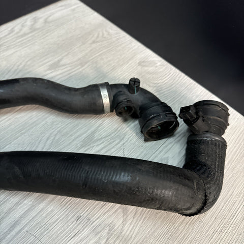 01-06 BMW E46 M3 S54 Pair Set of 2 Radiator Coolant Hoses