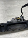 01-06 BMW E46 M3 Convertible Trunk Lid Grip Key Deck Handle Carbon Black