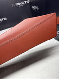08-13 BMW E90 E92 E93 M3 Extended Fox Red Leather Center Console + Armrest OEM