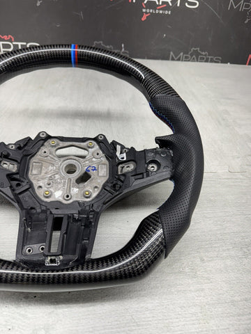 BMW G80 G82 G83 M3 M4 20-23 OHC Carbon fiber Steering Wheel Tri Stitch AUTO