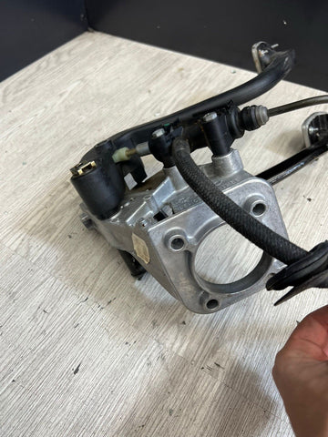 01-06 BMW E46 M3 OEM Clutch and Brake Pedal Assembly + Pedal Covers