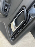 Porsche 15-21 Macan Left Rear Driver Door Card Panel Black BOSE