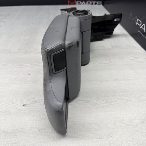 01-06 BMW E46 M3 Center Console Armrest Arm Rest Dove Grey Leather