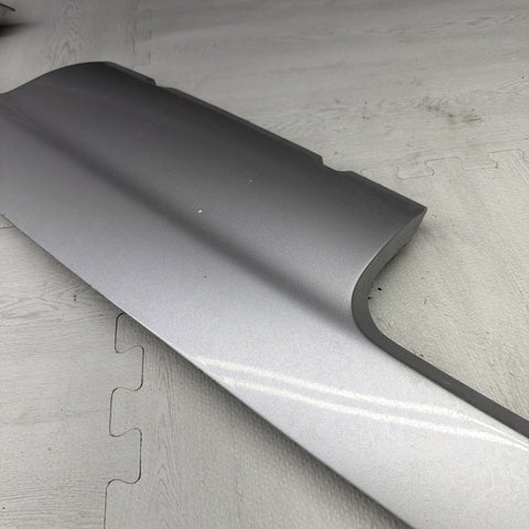 01-06 BMW E46 M3 Rear Bumper Lower Lip Diffuser Trim Panel OEM Titan Silver