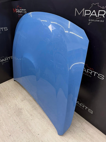 (PICKUP ONLY) BMW F80 F82 F83 M3 M4 Front Hood Bonnet Panel Blue OEM *Bend*