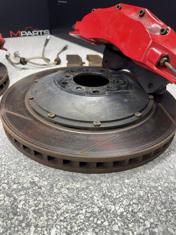 08-13 BMW E90 E92 E93 M3 Stoptech Big Brake Kit Calipers Rotors Front ST60