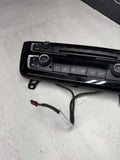15-17 BMW M3 M4 F30 F32 A/C Climate Audio CD Panel Control Switch Chrome OEM