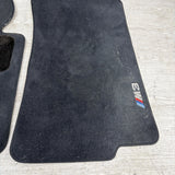 Genuine 01-06 BMW E46 M3 Coupe Carpets Floor Mats Black Front & Rear