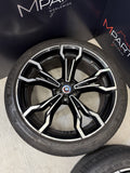 BMW 20-24 F97 X3M 21” Wheels Rims 21x9.5 21x10 Original 765M OEM