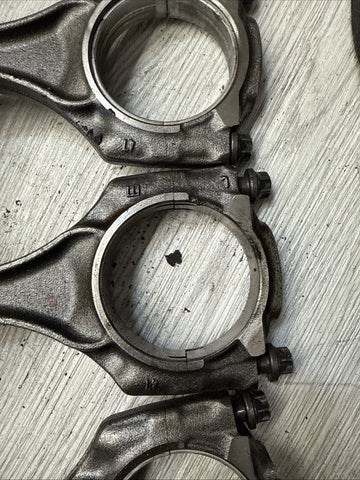 08-13 BMW F06 F10 F12 F13 M5 M6 V8 S63 Engine Pistons & Connecting Rods OEM Set