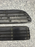 01-06 BMW E46 M3 Front Fender Vents Grilles Grills Chrome Genuine OEM No Emblems