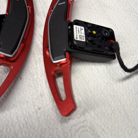 15-20 BMW F80 F82 F83 M3 M4 DCT Steering Wheel Paddle Shifters Levers Extended