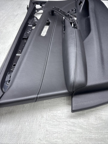 NEW OEM 17-23 BMW 530I G30 F90 M5 FRONT LEFT SIDE INTERIOR DOOR PANEL TRIM BLACK