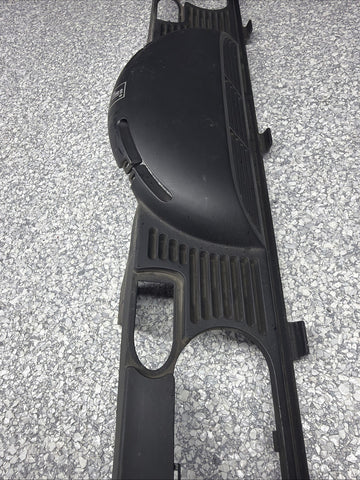 01-06 BMW E46 M3 CONVERTIBLE REAR SEAT ROLLOVER BAR TRIM COVER BLACK 8204279 OEM