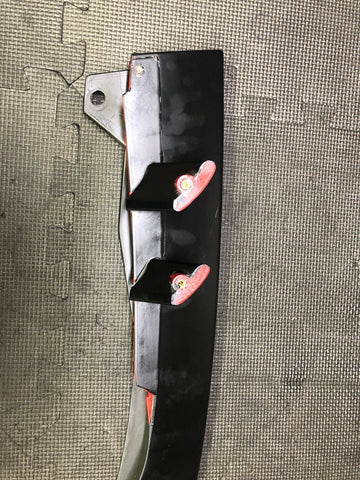 19-23 FERRARI F8 TRIBUTO FRONT LEFT DRIVER BUMPER LIP SPLITTER